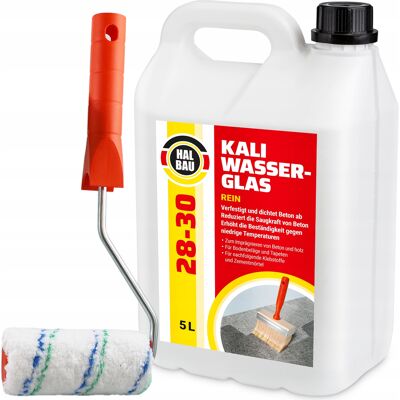 Inny producent Szkło Wodne 5L Potasowe 100% Wałek Malarski Zestaw Inny producent Szkło Wodne 5L Potasowe 100% Wałek Malarski Zestaw