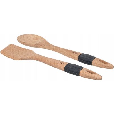 Inny producent SZPATUŁKI DREWNIANE Z DREWNA BUKOWEGO STYLOWE 32,5X6,4 CM ZESTAW 2 SZT / 5five Simply Smart Inny producent SZPATUŁKI DREWNIANE Z DREWNA BUKOWEGO STYLOWE 32,5X6,4 CM ZESTAW 2 SZT / 5five Simply Smart