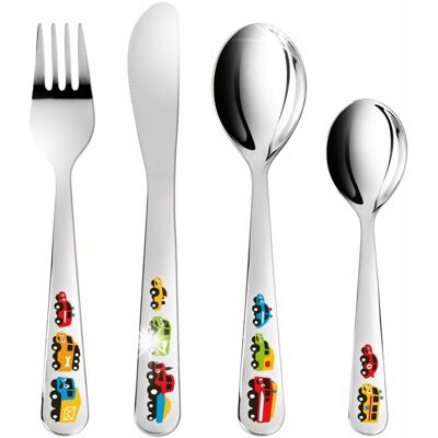 Tescoma Sztućce 668091.00 Bambini, Autka, 4 Szt. Dla Dzieci Tescoma Sztućce 668091.00 Bambini, Autka, 4 Szt. Dla Dzieci
