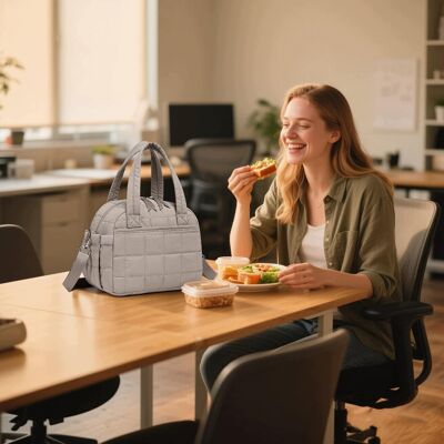 Inny producent Torba Izolowana Termiczna Sztuczna 10 Litrów Szczelna Szara Lunch Inny producent Torba Izolowana Termiczna Sztuczna 10 Litrów Szczelna Szara Lunch