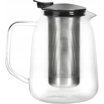 Vialli Design Vialli Vita 800 Dzbanek Imbryk Zaparzacz Szklany Sitko Do Herbaty Ziół 0,8l Vialli Design Vialli Vita 800 Dzbanek Imbryk Zaparzacz Szklany Sitko Do Herbaty Ziół 0,8l