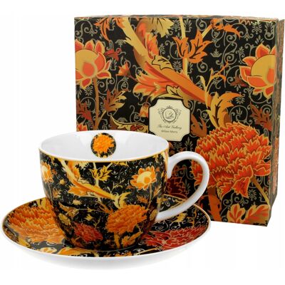 DUO Zestaw Filiżanka 470ml + Spodek Elegancki Komplet Prezentowy Porcelana DUO Zestaw Filiżanka 470ml + Spodek Elegancki Komplet Prezentowy Porcelana