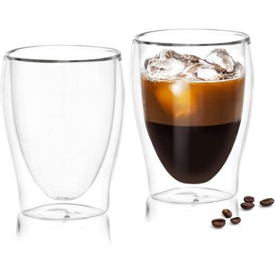 Zestaw Szklanek Do Kawy Lise 130 Ml Szkło Podwójne Dno I Ścianki Duka Zestaw Szklanek Do Kawy Lise 130 Ml Szkło Podwójne Dno I Ścianki Duka