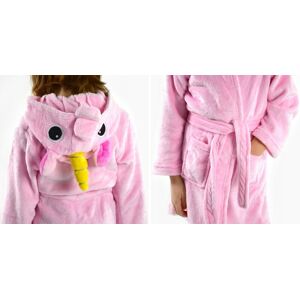 Onesies Szlafrok dziecięcy różowy jednorożec pegaz ciepły z kapturem 104 Onesies Szlafrok dziecięcy różowy jednorożec pegaz ciepły z kapturem 104