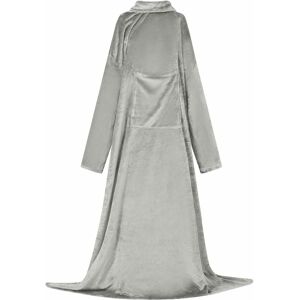 vidaXL Bluza-koc Szary Flanela vidaXL Bluza-koc Szary Flanela