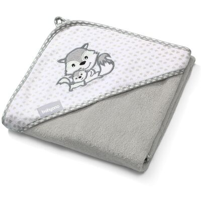 Ręcznik bambusowy BabyOno - 100x100cm, Szary - Akcesoria do kąpieli Ręcznik bambusowy BabyOno - 100x100cm, Szary - Akcesoria do kąpieli