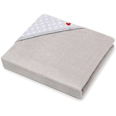 Szara ręcznik kąpielowy motyl BabyToLove - Ręcznik dla niemowląt Szara ręcznik kąpielowy motyl BabyToLove - Ręcznik dla niemowląt