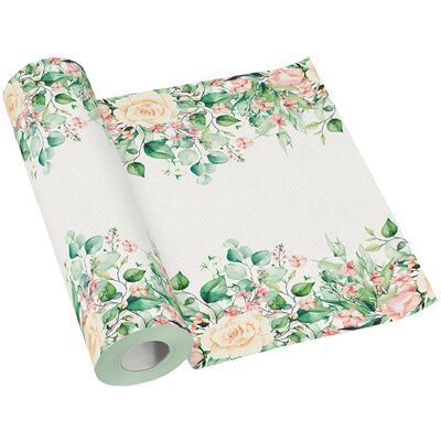 Paw Sp. z o.o. Bieżnik Airlaid - Kwiaty - Floral Moments - 40 cm x 24 m Paw Sp. z o.o. Bieżnik Airlaid - Kwiaty - Floral Moments - 40 cm x 24 m