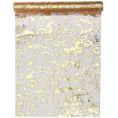 SANTEX Bieżnik w rolce, złoty, 500x28 cm SANTEX Bieżnik w rolce, złoty, 500x28 cm