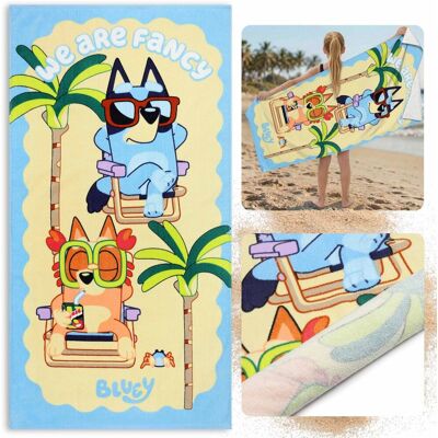 sarcia.eu Bluey SZYBKOSCHNĄCY ręcznik plażowy, kąpielowy, 100% BAWEŁNA 70x140 cm sarcia.eu Bluey SZYBKOSCHNĄCY ręcznik plażowy, kąpielowy, 100% BAWEŁNA 70x140 cm
