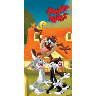 Carbotex, Ręcznik kąpielowy, Looney Tunes, 70x140 cm Carbotex, Ręcznik kąpielowy, Looney Tunes, 70x140 cm