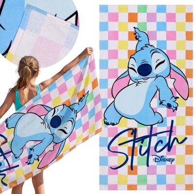 sarcia.eu DISNEY Stitch Kolorowy SZYBKOSCHNĄCY ręcznik plażowy, kąpielowy, 100% BAWEŁNA 70x140 cm sarcia.eu DISNEY Stitch Kolorowy SZYBKOSCHNĄCY ręcznik plażowy, kąpielowy, 100% BAWEŁNA 70x140 cm
