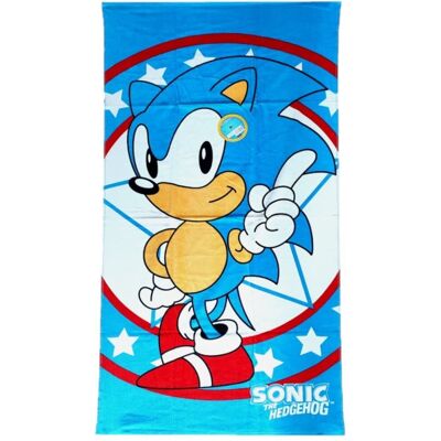 Inny producent Dziecięcy ręcznik kąpielowy Sonic 70x140 Bawełna Inny producent Dziecięcy ręcznik kąpielowy Sonic 70x140 Bawełna