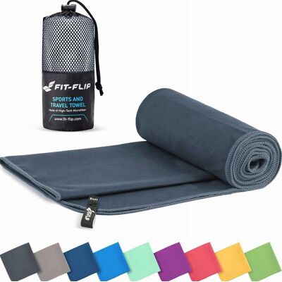 Inny producent Fit-Flip Ręcznik Z Mikrofibry - Kompaktowy, Ultralekki I Szybkoschnący - Ręczniki Z Mikrofibry - Idealne Ręczniki Sportowe, Plażowe I Podróżne - (1x.. Inny producent Fit-Flip Ręcznik Z Mikrofibry - Kompaktowy, Ultralekki I Szybkoschnący - Ręczniki Z Mikrofibry - Idealne Ręczniki Sportowe, Plażowe I Podróżne - (1x..