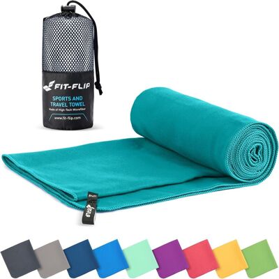Inny producent Fit-Flip Ręcznik Z Mikrofibry - Kompaktowy, Ultralekki I Szybkoschnący - Ręczniki Z Mikrofibry - Ręczniki Sportowe, Plażowe I Podróżne - (90x180cm B.. Inny producent Fit-Flip Ręcznik Z Mikrofibry - Kompaktowy, Ultralekki I Szybkoschnący - Ręczniki Z Mikrofibry - Ręczniki Sportowe, Plażowe I Podróżne - (90x180cm B..