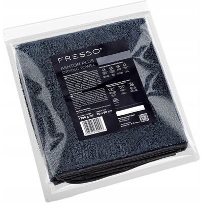 Inny producent Fresso Ashton Plus Drying Towel Ręcznik Do Osuszania Auta 90X60Cm 1200G/M2 Inny producent Fresso Ashton Plus Drying Towel Ręcznik Do Osuszania Auta 90X60Cm 1200G/M2