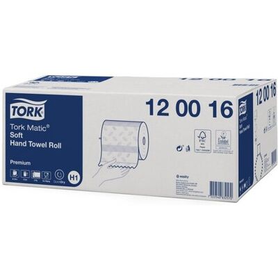 H1 Tork Matic Ekstra Miękki Ręcznik W Roli - 120016 H1 Tork Matic Ekstra Miękki Ręcznik W Roli - 120016