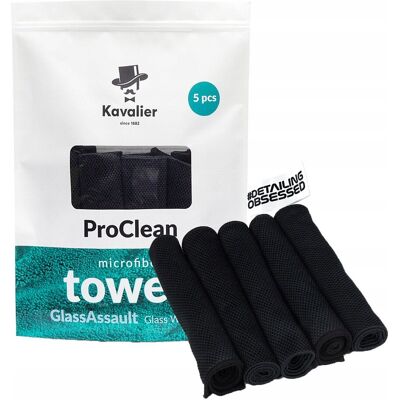 Inny producent KAVALIER GLASS WHISPERER 5PACK 41x41cm ręcznik z mikrofibry do szyb Inny producent KAVALIER GLASS WHISPERER 5PACK 41x41cm ręcznik z mikrofibry do szyb