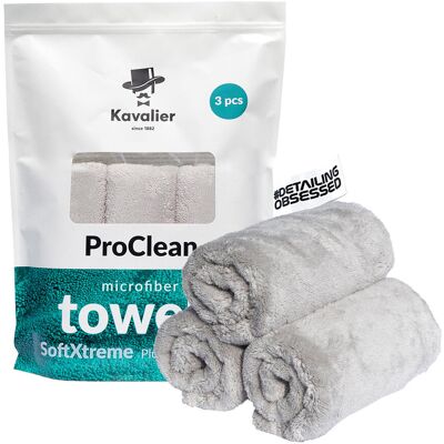 Inny producent KAVALIER SOFTXTREME PLUSH PERFECTION 500 GREY 3PACK 41x41cm ręcznik Inny producent KAVALIER SOFTXTREME PLUSH PERFECTION 500 GREY 3PACK 41x41cm ręcznik