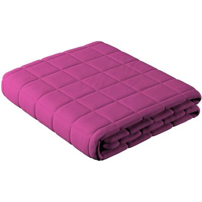 Inny producent Narzuta pikowana w kratę, amarant, Lollipop Inny producent Narzuta pikowana w kratę, amarant, Lollipop