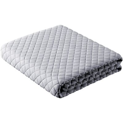 Inny producent Narzuta Posh Velvet, srebrzysty szary, Posh Velvet Inny producent Narzuta Posh Velvet, srebrzysty szary, Posh Velvet