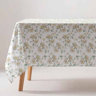 Inny producent Obrus na Stół Bawełniany Prostokątny Plamoodporny Elegancki 140x300 cm Inny producent Obrus na Stół Bawełniany Prostokątny Plamoodporny Elegancki 140x300 cm