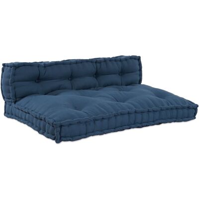 vidaXL Pallet Sofa Poduszka z Niebieską Tkaniną - Poduszka vidaXL Pallet Sofa Poduszka z Niebieską Tkaniną - Poduszka
