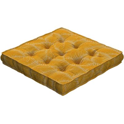 Dekoria Poduszka na krzesło Kuba, miodowy, 50 x 50 x 10 cm, Cosy Home Dekoria Poduszka na krzesło Kuba, miodowy, 50 x 50 x 10 cm, Cosy Home