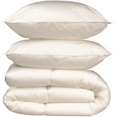 Zestaw pościeli z mikrofibry Cocoon - 1 ciepła kołdra 220x240 cm + 2 poduszki 60x60 cm Zestaw pościeli z mikrofibry Cocoon - 1 ciepła kołdra 220x240 cm + 2 poduszki 60x60 cm