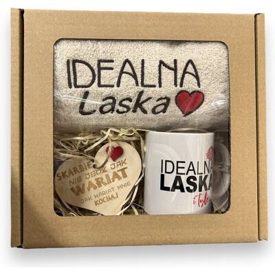 Inny producent Prezent dla dziewczyny walentynki zestaw ręcznik kubek idealny laska PR 33 Inny producent Prezent dla dziewczyny walentynki zestaw ręcznik kubek idealny laska PR 33