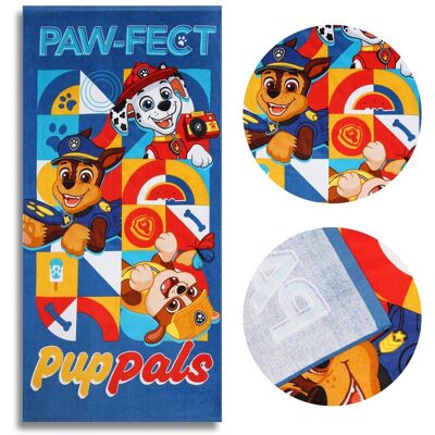 Psi Patrol Bawełniany ręcznik, ręcznik kąpielowy 70x140cm Psi Patrol Bawełniany ręcznik, ręcznik kąpielowy 70x140cm