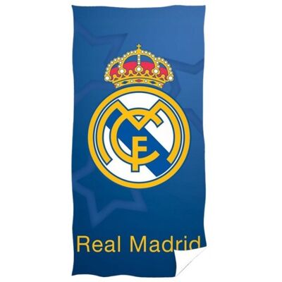 Real Madryt Ręcznik Kibica 70 x 140 cm 100% bawełna Plażowy Real Madryt Ręcznik Kibica 70 x 140 cm 100% bawełna Plażowy
