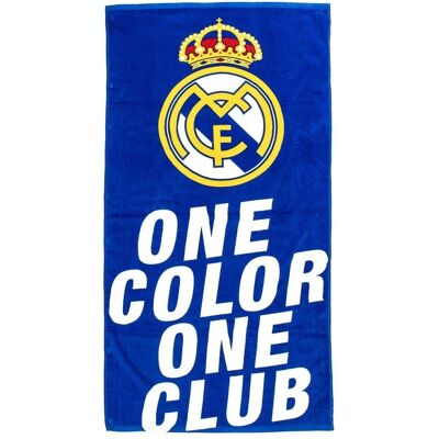 Real Madryt ręcznik plażowy bawełna junior 70x140 cm beach towel 2200010392 wielokolorowy Real Madryt ręcznik plażowy bawełna junior 70x140 cm beach towel 2200010392 wielokolorowy