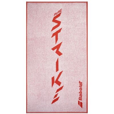 Ręcznik Babolat Medium Towel white/strike red Ręcznik Babolat Medium Towel white/strike red
