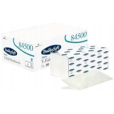 BulkySoft Ręcznik Biały Zz V-Fold 21,5X24Cm 2 Warstwy 4000Szt 84500 Celuloza Classic BulkySoft Ręcznik Biały Zz V-Fold 21,5X24Cm 2 Warstwy 4000Szt 84500 Celuloza Classic
