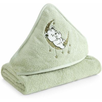Eurofirany Ręcznik Dziecięcy BABY74 Miętowy 100x100 cm Eurofirany Ręcznik Dziecięcy BABY74 Miętowy 100x100 cm