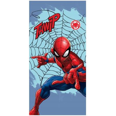 Carbotex Ręcznik Dziecięcy Spider-Man 70x140 Pajęczyna Niebieski Na Basen Carbotex Ręcznik Dziecięcy Spider-Man 70x140 Pajęczyna Niebieski Na Basen