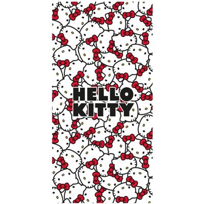 Jerry Fabrics Ręcznik Hello Kitty 70×140 - Kultowy Motyw, Intensywne Kolory Jerry Fabrics Ręcznik Hello Kitty 70×140 - Kultowy Motyw, Intensywne Kolory