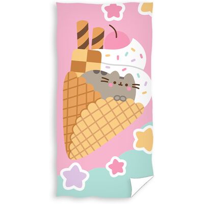 Carbotex RĘCZNIK Kąpielowy Plażowy KOTEK PUSHEEN Dziecięcy BASEN WAKACJE 140 x 70 cm Carbotex RĘCZNIK Kąpielowy Plażowy KOTEK PUSHEEN Dziecięcy BASEN WAKACJE 140 x 70 cm