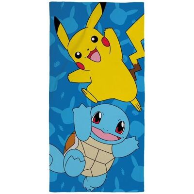 Ręcznik kąpielowy Pokemon 140 cm x 70 cm Halantex 100% bawełna Pikachu Ręcznik kąpielowy Pokemon 140 cm x 70 cm Halantex 100% bawełna Pikachu