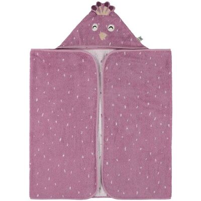 Ręcznik Kąpielowy z Kapturem 75 x 130 cm - Paw Trixie Baby Ręcznik Kąpielowy z Kapturem 75 x 130 cm - Paw Trixie Baby