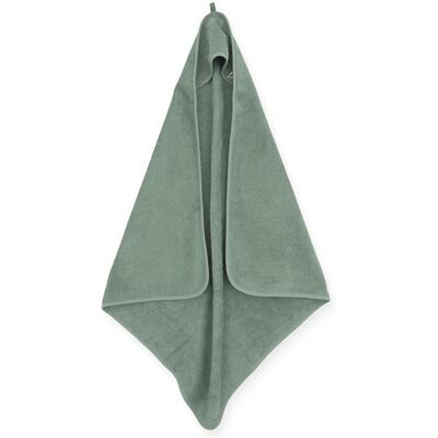Ręcznik Kąpielowy Z Kapturem Jollein 75 X 75 Cm Frotte Ash Green Ręcznik Kąpielowy Z Kapturem Jollein 75 X 75 Cm Frotte Ash Green