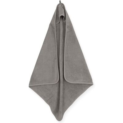 Ręcznik Kąpielowy Z Kapturem Jollein 75 X 75 Cm Frotte Storm Grey Ręcznik Kąpielowy Z Kapturem Jollein 75 X 75 Cm Frotte Storm Grey