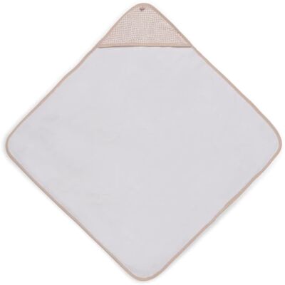 Ręcznik Kąpielowy Z Kapturem Jollein 75 X 75 Cm Snake Pale Pink Ręcznik Kąpielowy Z Kapturem Jollein 75 X 75 Cm Snake Pale Pink