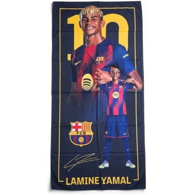 Ręcznik Lamine Yamal 10 FC BARCELONA plażowy 70 x 140 cm Barca Kibic BASEN WAKACJE MIKROFIBRA Ręcznik Lamine Yamal 10 FC BARCELONA plażowy 70 x 140 cm Barca Kibic BASEN WAKACJE MIKROFIBRA