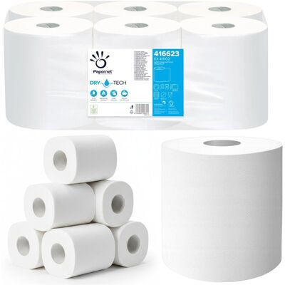 RĘCZNIK PAPIEROWY BIAŁY WYDAJNY CELULOZA CHŁONNY 2W PAPERNET DRY TECH X 6 RĘCZNIK PAPIEROWY BIAŁY WYDAJNY CELULOZA CHŁONNY 2W PAPERNET DRY TECH X 6