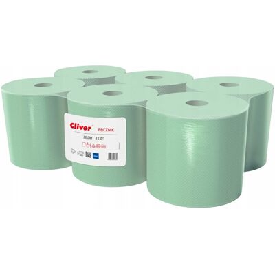 Inny producent Ręcznik Papierowy R Cliver 130/1 Zielony - 6 szt. Inny producent Ręcznik Papierowy R Cliver 130/1 Zielony - 6 szt.