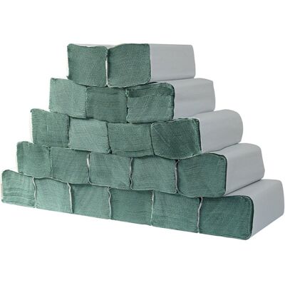 Ręcznik Papierowy Zz X 1W Zielony 4000Szt. Listki Makulaturowy / Mb Service Ręcznik Papierowy Zz X 1W Zielony 4000Szt. Listki Makulaturowy / Mb Service