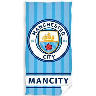 Manchester City bawełniany ręcznik - Ręcznik Manchester City bawełniany ręcznik - Ręcznik