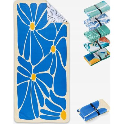 Inny producent RĘCZNIK PLAŻOWY XXL 160X90CM LEKKI SZYBKOSCHNĄCY MIKROFIBRA KWIATY Inny producent RĘCZNIK PLAŻOWY XXL 160X90CM LEKKI SZYBKOSCHNĄCY MIKROFIBRA KWIATY